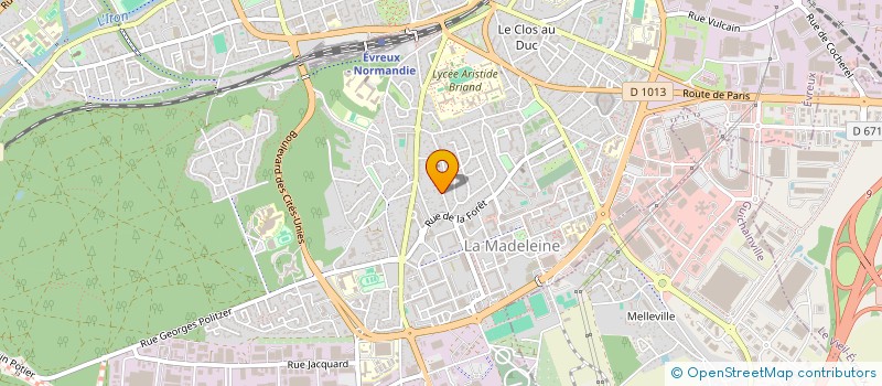 localisation de l'entreprise MONSIEUR RACHID KHELLAFI  EVREUX