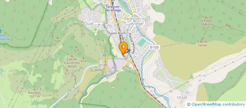 localisation de l'entreprise MONSIEUR RACHID KHOUJANE à TARASCON-SUR-ARIEGE