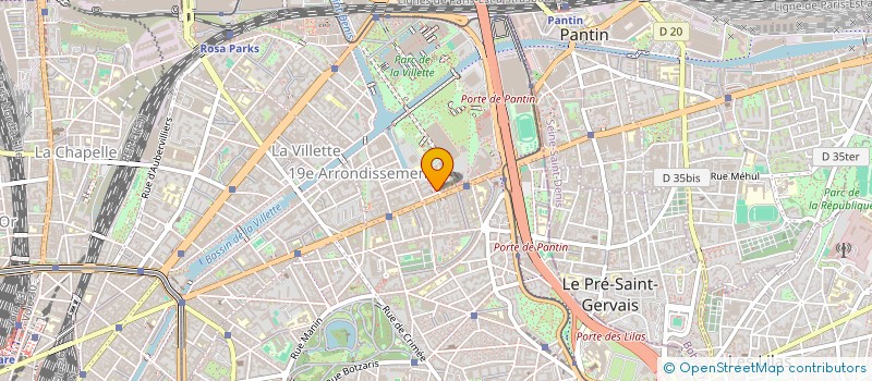 localisation de l'entreprise MONSIEUR RACHID KRAIM  PARIS