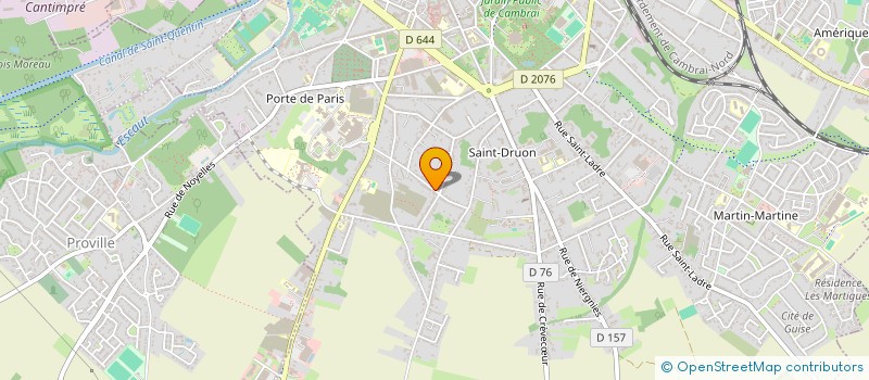 localisation de l'entreprise MONSIEUR RACHID LAAMARTI à CAMBRAI