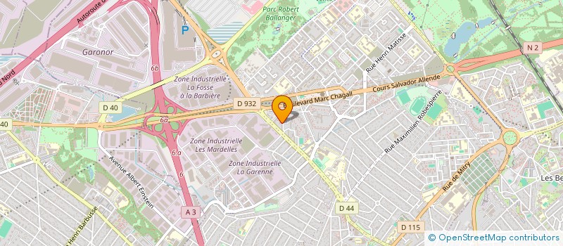 localisation de l'entreprise MONSIEUR RACHID LABIHAT à AULNAY-SOUS-BOIS