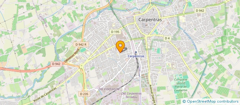 localisation de l'entreprise MONSIEUR RACHID LABRINI à CARPENTRAS