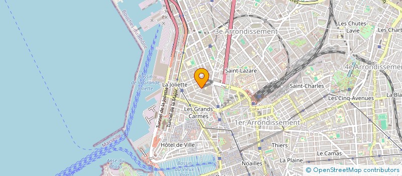 localisation de l'entreprise MONSIEUR RACHID LAKEL à MARSEILLE