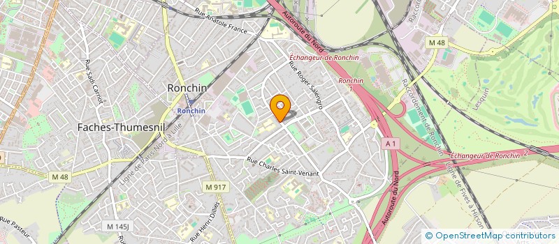 localisation de l'entreprise MONSIEUR RACHID LAKHAL à RONCHIN