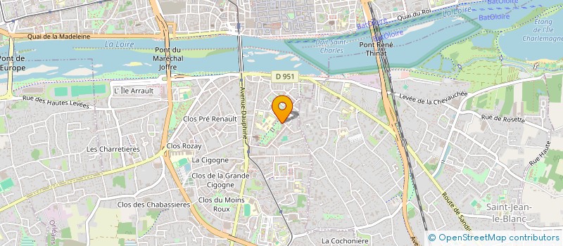 localisation de l'entreprise MONSIEUR RACHID LAMBARRAA à ORLEANS