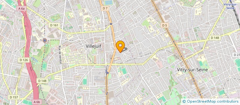 localisation de l'entreprise MONSIEUR RACHID LARAKI EL HOUSSAINI  VILLEJUIF