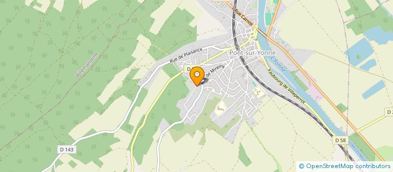 localisation de l'entreprise MONSIEUR RACHID LARKAT  SENS