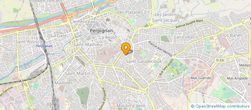 localisation de l'entreprise MONSIEUR RACHID LASRI  PERPIGNAN