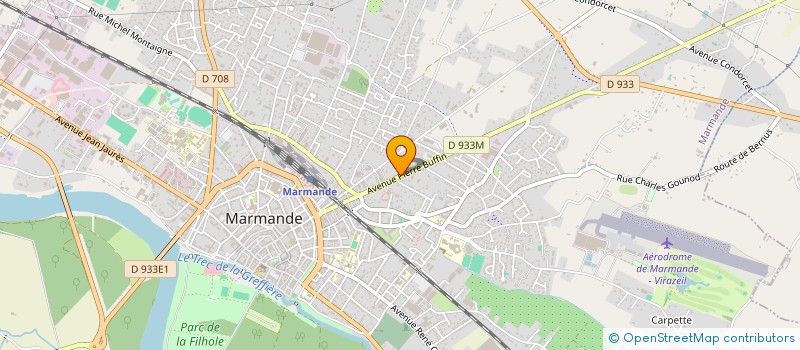 localisation de l'entreprise MONSIEUR RACHID LAZAAR à MARMANDE
