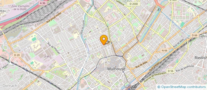 localisation de l'entreprise MONSIEUR RACHID LOUBARDI  SAINT-LOUIS