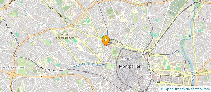 localisation de l'entreprise MONSIEUR RACHID MADID à MONTPELLIER