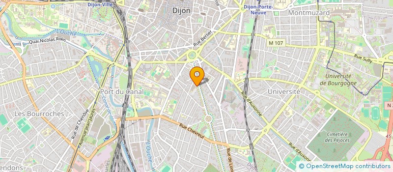 localisation de l'entreprise MONSIEUR RACHID MADKOURI à DIJON