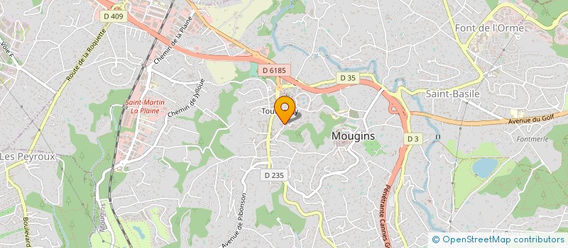 localisation de l'entreprise MONSIEUR RACHID MANSOUR à MOUGINS