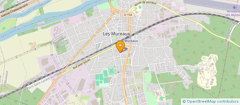 localisation de l'entreprise MONSIEUR RACHID MAOUCHE à LES MUREAUX