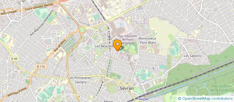 localisation de l'entreprise MONSIEUR RACHID MARIRE à SEVRAN