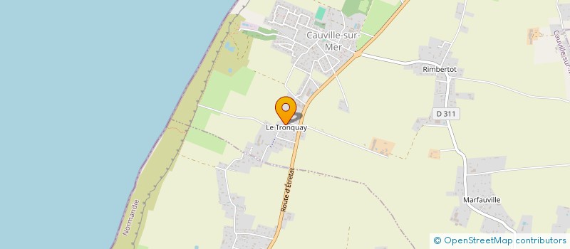 localisation de l'entreprise MONSIEUR RACHID MATT à CAUVILLE-SUR-MER
