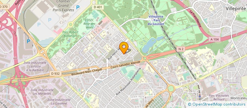 localisation de l'entreprise MONSIEUR RACHID MEBKHOUT  AULNAY-SOUS-BOIS
