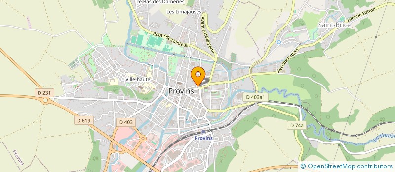 localisation de l'entreprise MONSIEUR RACHID MECHEBICHE  PROVINS