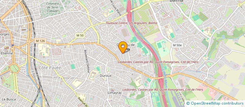 localisation de l'entreprise MONSIEUR RACHID MEDJDOUB à TOULOUSE