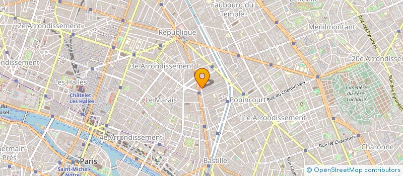 localisation de l'entreprise MONSIEUR RACHID MENASRIA  PARIS