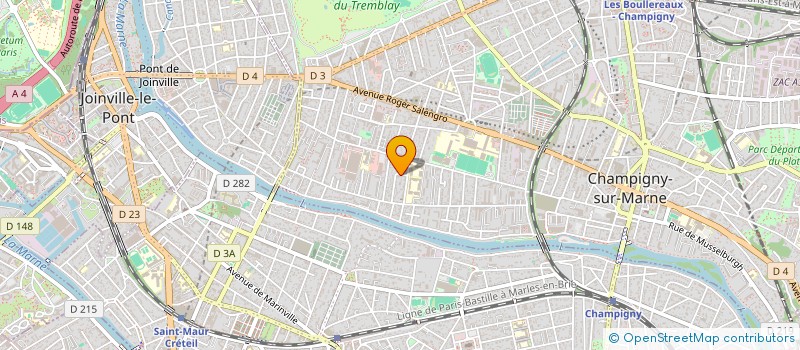 localisation de l'entreprise MONSIEUR RACHID MESSAOUD ZEHRAOUI à CHAMPIGNY-SUR-MARNE