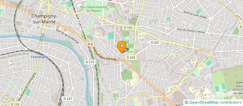 localisation de l'entreprise MONSIEUR RACHID MEZI à CHAMPIGNY-SUR-MARNE