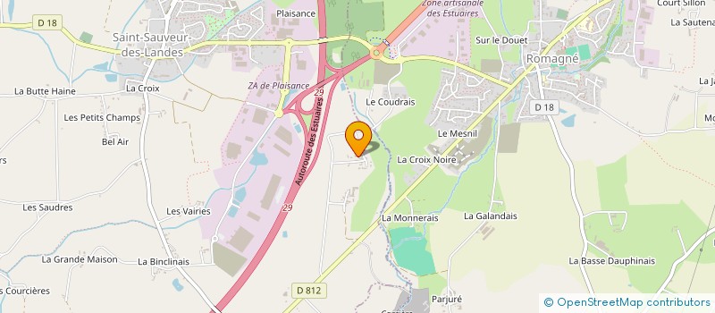 localisation de l'entreprise MONSIEUR RACHID MIHOUBI  SAINT-SAUVEUR-DES-LANDES