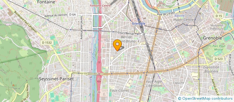 localisation de l'entreprise MONSIEUR RACHID MIMOUN à GRENOBLE