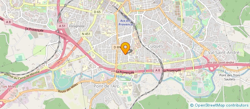 localisation de l'entreprise MONSIEUR RACHID MIMOUN à AIX EN PROVENCE