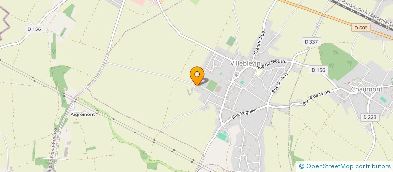 localisation de l'entreprise MONSIEUR RACHID MIZANE  VILLEBLEVIN