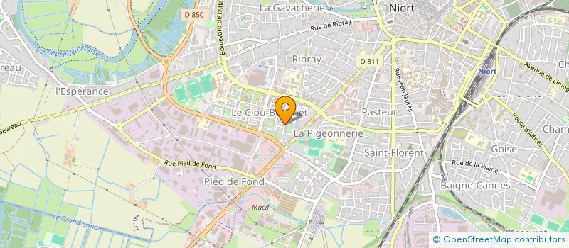 localisation de l'entreprise MONSIEUR RACHID MOHAMED à NIORT