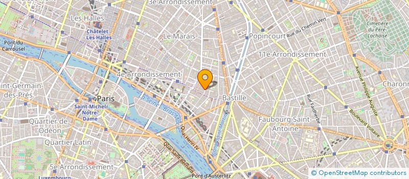 localisation de l'entreprise MONSIEUR RACHID MOHAMMED SEGHIR à PARIS