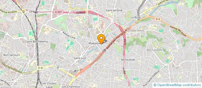localisation de l'entreprise MONSIEUR RACHID MOHAND à MARSEILLE 13