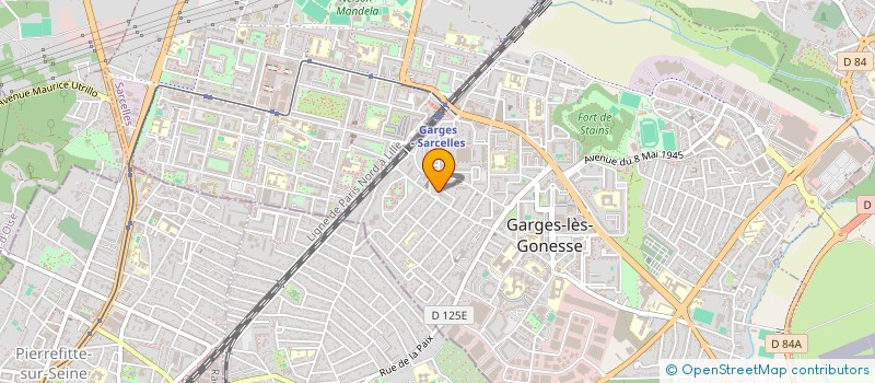 localisation de l'entreprise MONSIEUR RACHID MOKHTARI  GARGES-LES-GONESSE