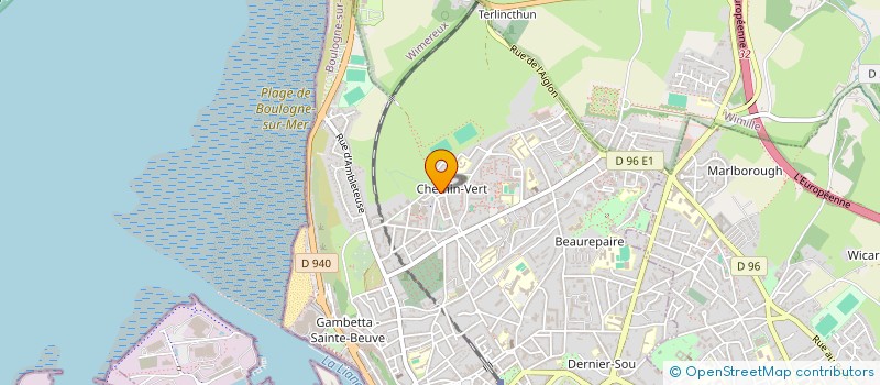 localisation de l'entreprise MONSIEUR RACHID MOUALHI  BOULOGNE-SUR-MER