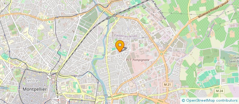 localisation de l'entreprise MONSIEUR RACHID MOUKHTARI à MONTPELLIER