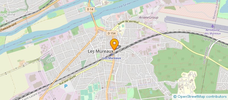 localisation de l'entreprise MONSIEUR RACHID MOUSSADIK à LES MUREAUX