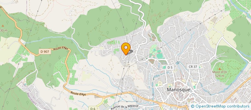 localisation de l'entreprise MONSIEUR RACHID MOUSSATEN à MANOSQUE