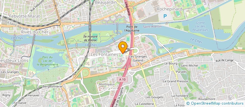 localisation de l'entreprise MONSIEUR RACHID MOUSTAHIB  TOURS