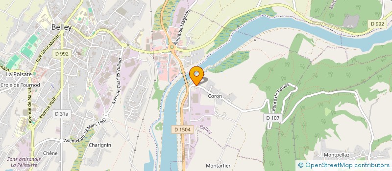 localisation de l'entreprise MONSIEUR RACHID NAIT-SIDI-ALI  BELLEY