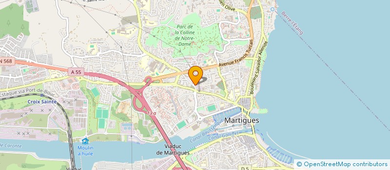 localisation de l'entreprise MONSIEUR RACHID NAOUMI à MARTIGUES