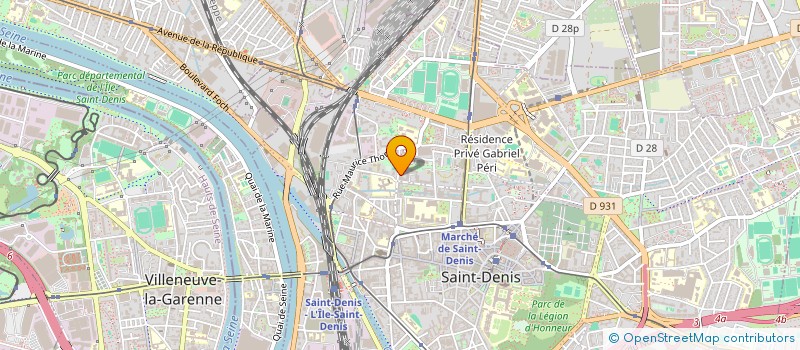 localisation de l'entreprise MONSIEUR RACHID NASRY à SAINT-DENIS