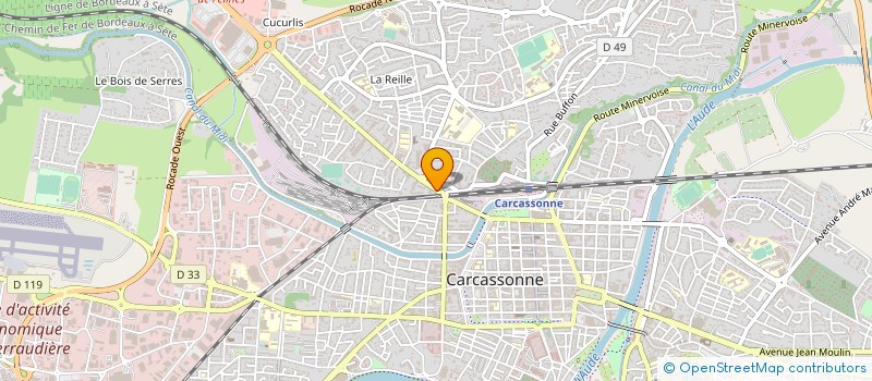 localisation de l'entreprise MONSIEUR RACHID NEFFLA à CARCASSONNE