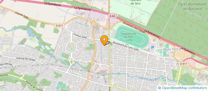 localisation de l'entreprise MONSIEUR RACHID OMARI à LONS