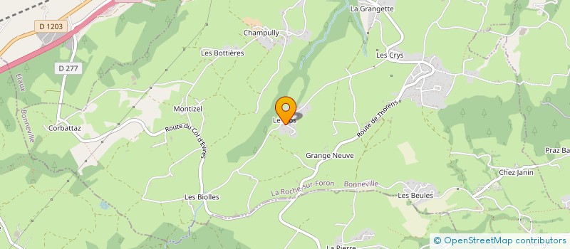 localisation de l'entreprise MONSIEUR RACHID OUABAID à LA ROCHE-SUR-FORON