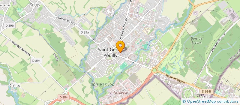 localisation de l'entreprise MONSIEUR RACHID OUALFIL à SAINT-GENIS-POUILLY