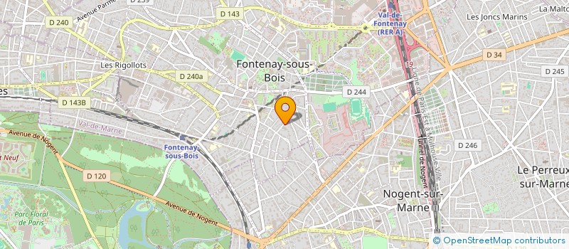 localisation de l'entreprise MONSIEUR RACHID OUBOUALLI à FONTENAY-SOUS-BOIS