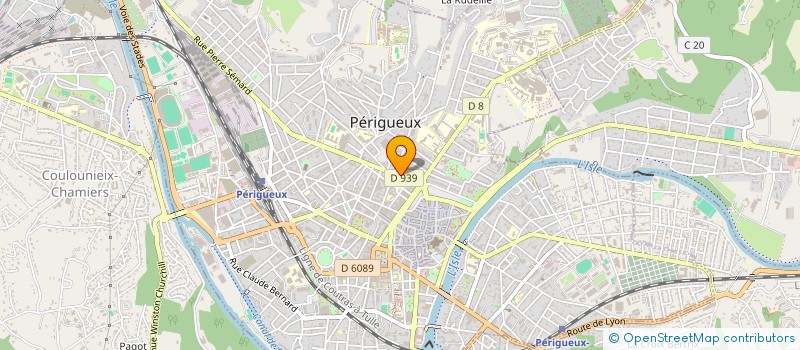 localisation de l'entreprise MONSIEUR RACHID OUCHAOU à PERIGUEUX