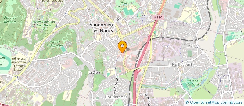 localisation de l'entreprise MONSIEUR RACHID OUDINE  VANDUVRE-LES-NANCY