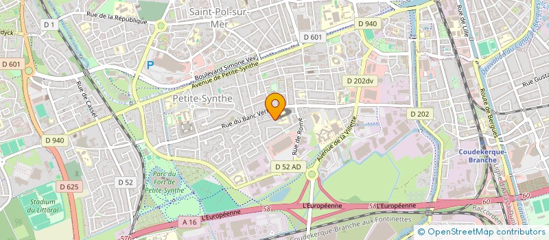 localisation de l'entreprise MONSIEUR RACHID OUIDDIR à DUNKERQUE